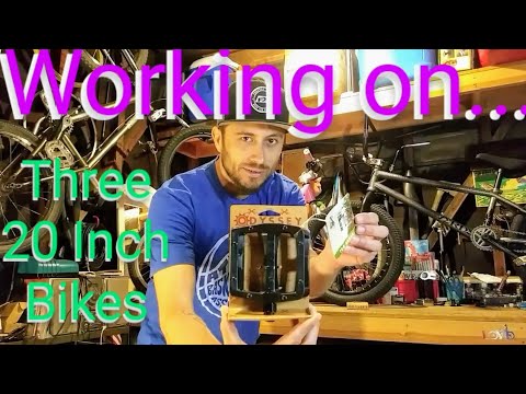 20 Inch Triple Header - CST 2.4 Vault tire, Odyssey Grandstand pedals + Bluebird chain Install