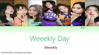 Download lagu WEEEKLY (위클리) - Weeekly Day Lyrics (Color-Coded Han/Rom/Eng) mp3 Download lagu WEEEKLY (위클리) - Weeekly Day Lyrics (Color-Coded Han/Rom/Eng) mp3