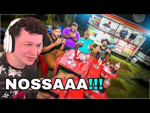 ARUAN REAGE: ESTA ABERTO MEU FOOD TRUCK DE LANCHE! *TUDO DE GRAÇA* (Dani Nobrega)
