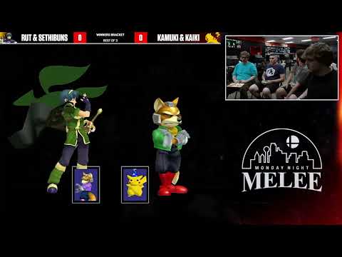 MNM 462 - Losers Finals - Rut & sethibuns  VS kamuki & kaiki  - SSBM Doubles