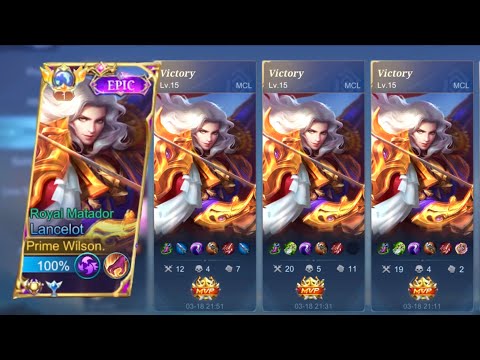 WHEN GLOBAL LANCELOT TRY ONE SHOT BUILD IN MCL (auto champion)