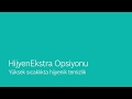 Bosch HijyenEkstra Opsiyonu