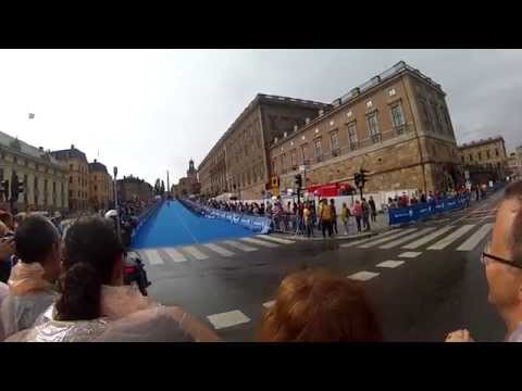 World Triathlon Series at Stockholm 2014 Finnish Line