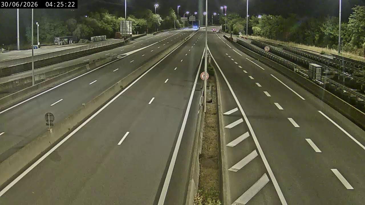 Live webcam view of Carretera de circunvalación Porte de la Pape