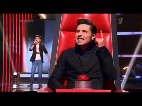 Голос  Дети 14 03 2014 Артем Сигалов   Скажите, девушки