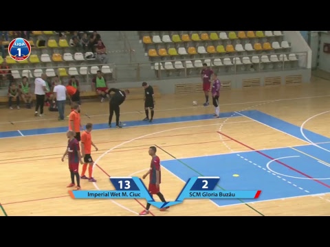 Futsal LIVE: Imperial Wet Miercurea Ciuc -  SCM Gloria Buzau