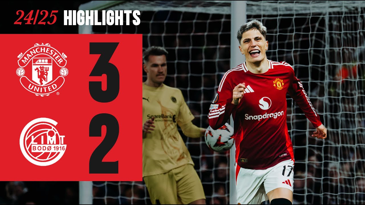 Ruben's First Win 🌟 | Man Utd 3-2 FK Bodo/Glimt