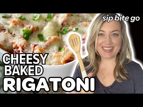 How To Make Baked Rigatoni With Ground Beef