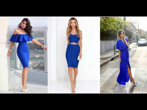 Quelles chaussures combiner avec une robe bleue électrique Sympa, Beauté, Astuces, Divertissement