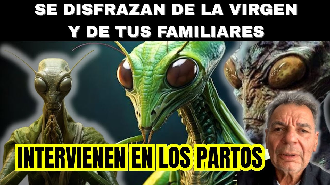 CORRADO MALANGA - ARCONTES MANTIS EN LAS HIPNOSIS | SE DISFRAZAN DE LA VIRGEN
