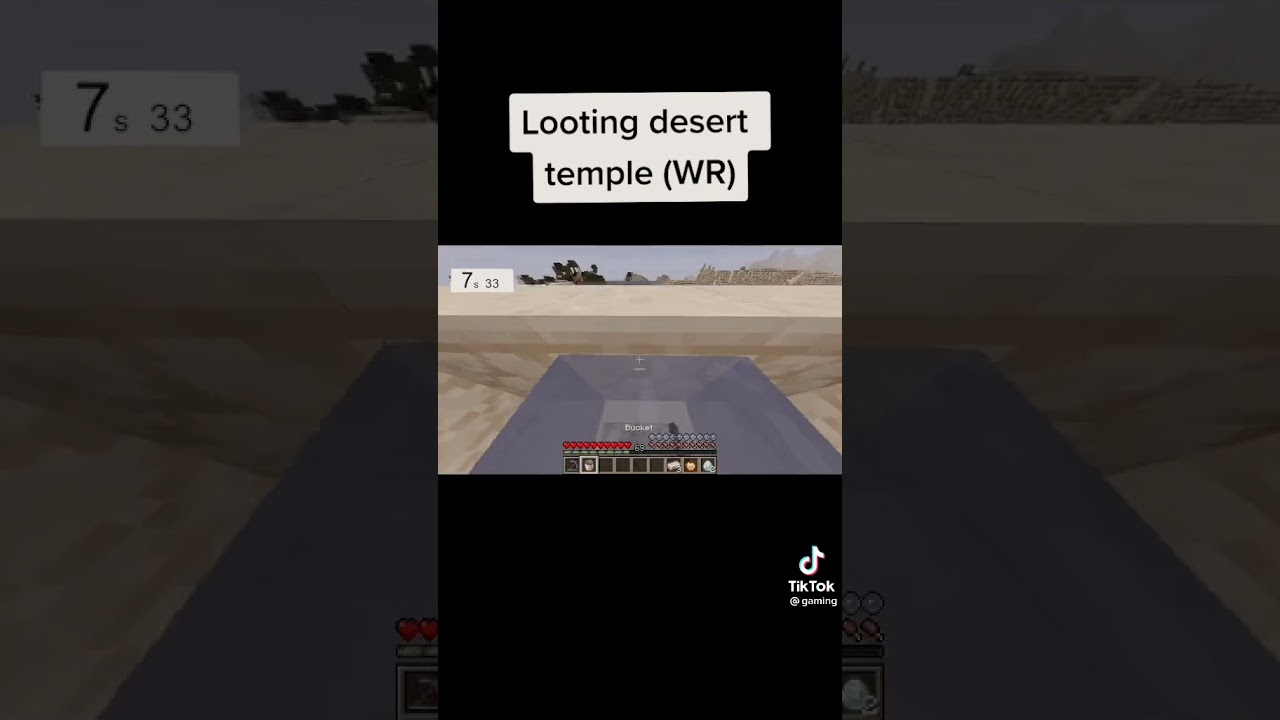 Looting Desert Temple World Record
