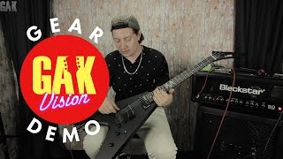 Video thumbnail for GAK DEMO : ESP LTD Vulture James Hetfield Signature Guitar by GAK