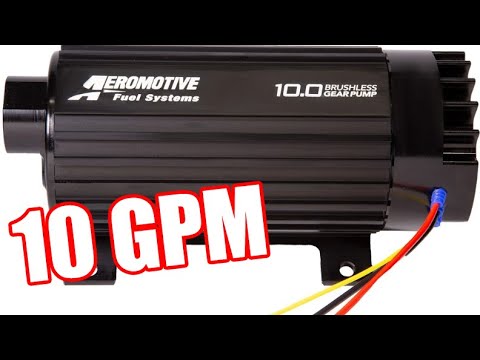 Check out the Aeromotive 10 GPM Brushless Fuel Pump!