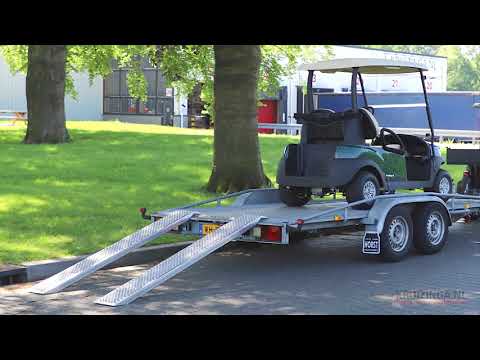 Oprijplaten oprijplaat recht aluminium 200 cm (set) 