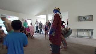 Payaso Pikorete Celebrando el Cumpleaños de Evangeline en Ocala Fl Que Fue Eso