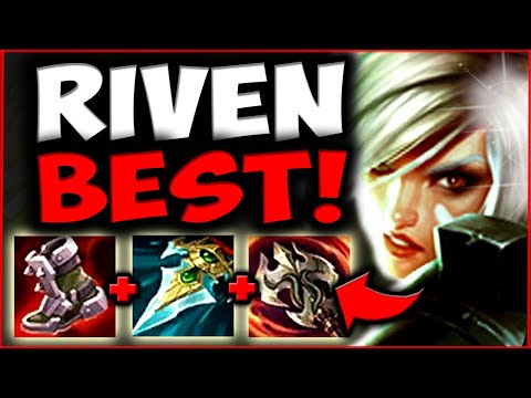 MY FAVORITE RIVEN MYTHIC BUILD FOR SEASON 11 (TRY THIS) - S11 RIVEN GAMEPLAY (Season 11 Riven Guide)