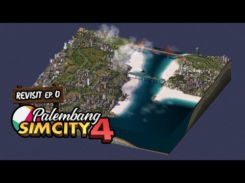 Let's Play SimCity 4 Palembang Part 0 - Making the Coastline #revisit #gameplay #letsplay #speedplay