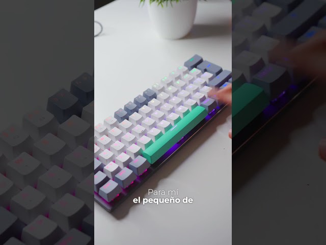 Vídeo relacionado con The G-Lab Keyz Titanium WL - Teclado inalámbrico para Juegos 65% AZERTY - Teclado mecánico Switch Rojo, RGB 100% Personalizable, Macros programables - Inalámbrico PC, PS4, PS5, Xbox - Negro