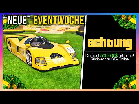 Neue Eventwoche in GTA Online! Rockstar schenkt dir 500.000$ & Villa DLC Vorbereitungen! | GTA News