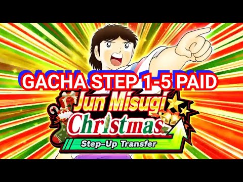 GACHA PAID MISUGI STEP 1-5! REVIEW ALL NEW PLAYER. CAPTAIN TSUBASA DREAM TEAM