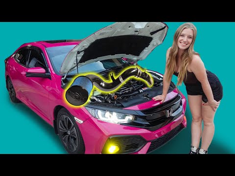 Installing Injen Cold Air Intake on my Civic FK7