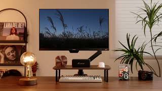 Single monitor mount & monitor riser | LDT69-C012 & STB-111-02 | Brateck