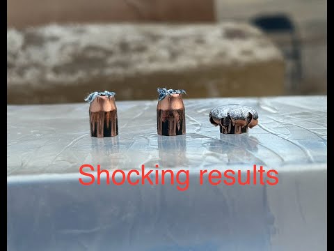 9mm 115 gr Sierra JHP ballistic gel test shocking results