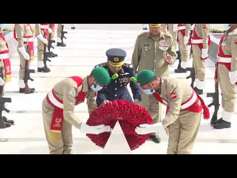 Press Release No 54/2021, CAS Called on COAS at GHQ - 16 Mar 2021 (ISPR Official Video)