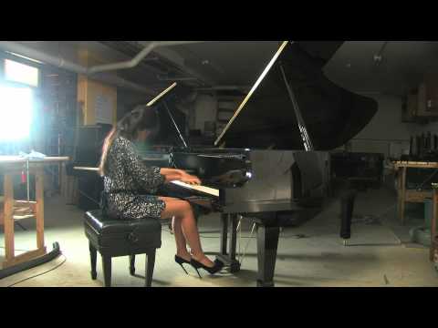 Van Anh Nguyen YTSO 2011 piano audition  Debussy L'isle Joyeuse & Beethoven 2nd movement Appassionata