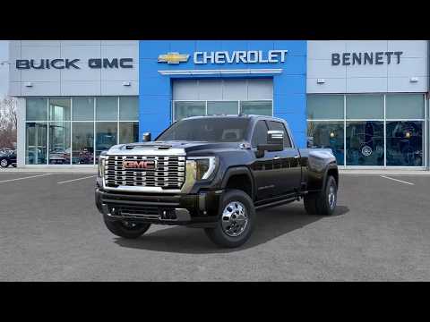 2026 GMC Sierra 3500HD 4WD Crew Cab Long Box Denali in Black for sale at Bennett Chevrolet Cadillac Buick GMC Ltd. in Cambridge, ON