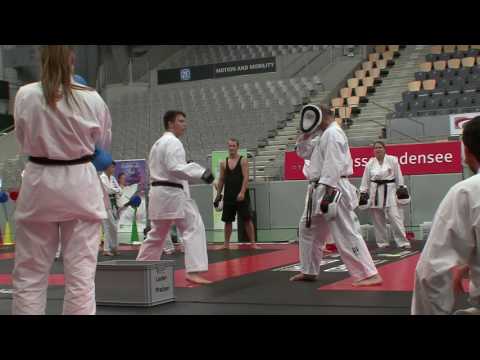 Training mit Schlagpolstern