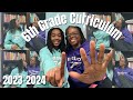 6th Grade HOMESCHOOL CURRICULUM || 2023-2024 Curriculum Picks