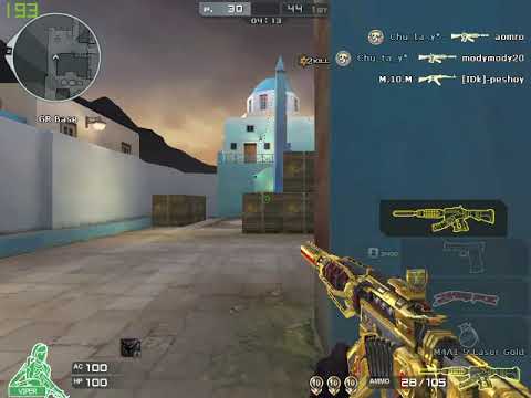 CrossFire: M4A1-S-Laser-Gold
