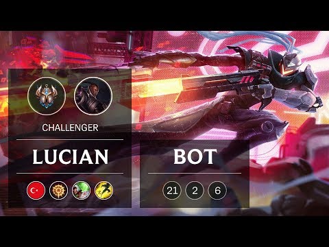 Lucian ADC vs Ezreal - TR Challenger Patch 9.1