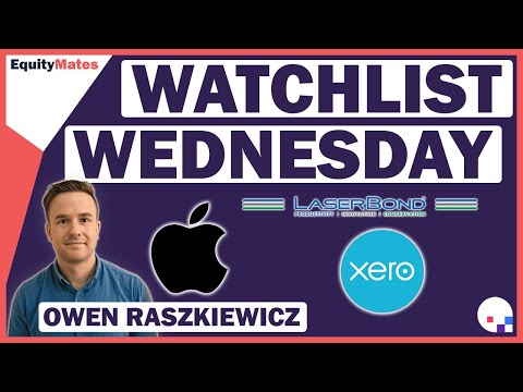Watchlist Wednesday | LaserBond (ASX: LBL), Xero (ASX: XRO) & Apple | w/ Owen Raszkiewicz