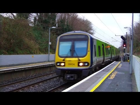 IE 29000 Class DMU Train number 29104 - Harmonstown Station, Dublin