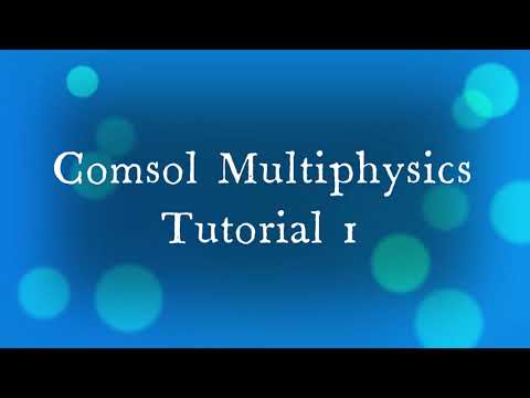 Comsol Multiphysics | Design Tutorial 1 | Circle