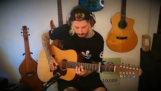 FINGERS Mitchell Cullen Covers John Butler 'Ocean' (acoustic cover)