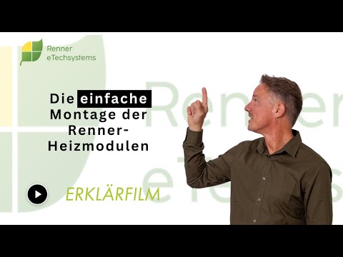 Erklärfilm | Die einfache Montage der Renner-Heizmodulen