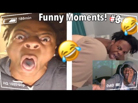 REACTING ISHOWSPEED FUNNY MOMENTS (PART3)