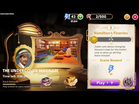 June's Journey Secrets 35 Scene 5 Hamilton's Fineries Word Mode 4K ULTRA HD