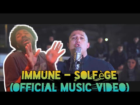 REACTING TO GREEK 🇬🇷RAP| Immune - Solfège (Official Music Video 4K) (prod. by Eversor)