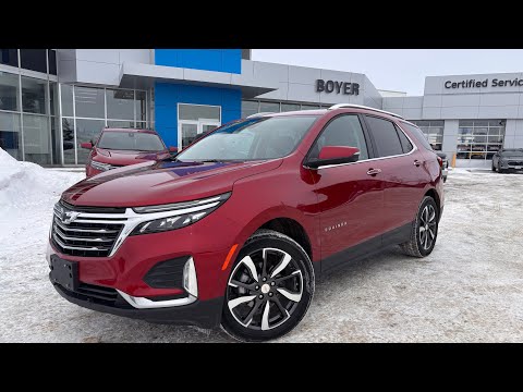 2023 Chevrolet Equinox AWD Premier in Red for sale at Boyer Chevrolet Lindsay Ltd. in Lindsay, ON