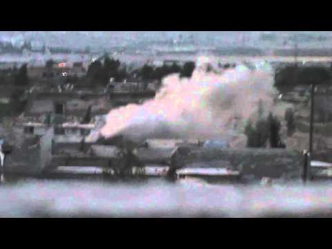 استهداف أحد مقرات النظام من قبل كتيبة أبي عبدالله عثمان بن عفان في حي مشاع الأبعين في مدينة حماة