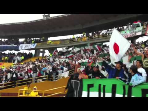 "HOLOCAUSTO NORTE EN BOGOTA VS MILLONARIOS 26 DE AGOSTO DE 2012" Barra: Holocausto Norte • Club: Once Caldas