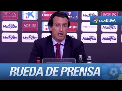 Emery: "Hemos merecido ganar con mayor contundencia"