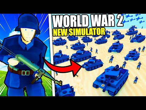 The Newest WORLD WAR 2 Battle Simulator is Finally HERE! - Total Tank Simulator 2