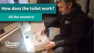 How do you go to the toilet in a campervan? All your toilet FAQs answered! #campervan #campervantour