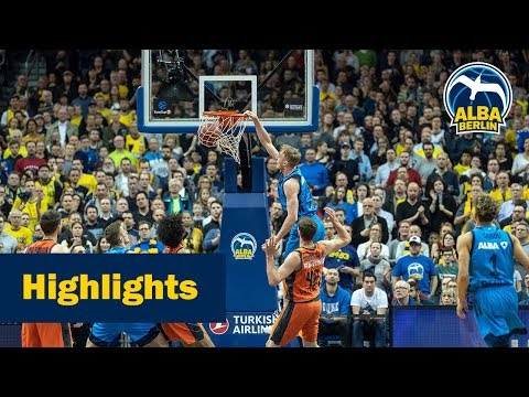 Highlights: ALBA besiegt Valencia vor 14.500 Fans im zweiten EuroCup-Finale 95:92