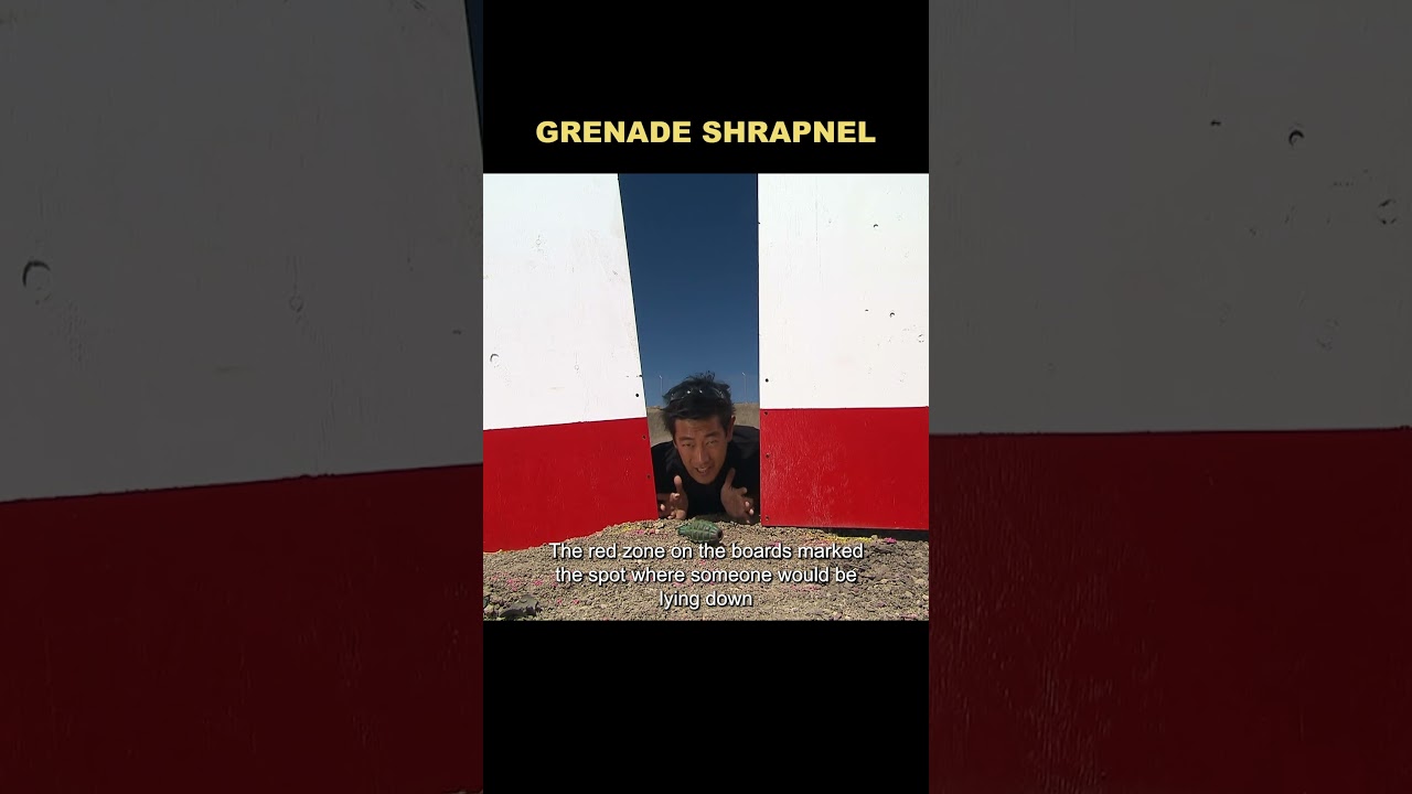 Testing the Explosion Radius of Hand Grenades